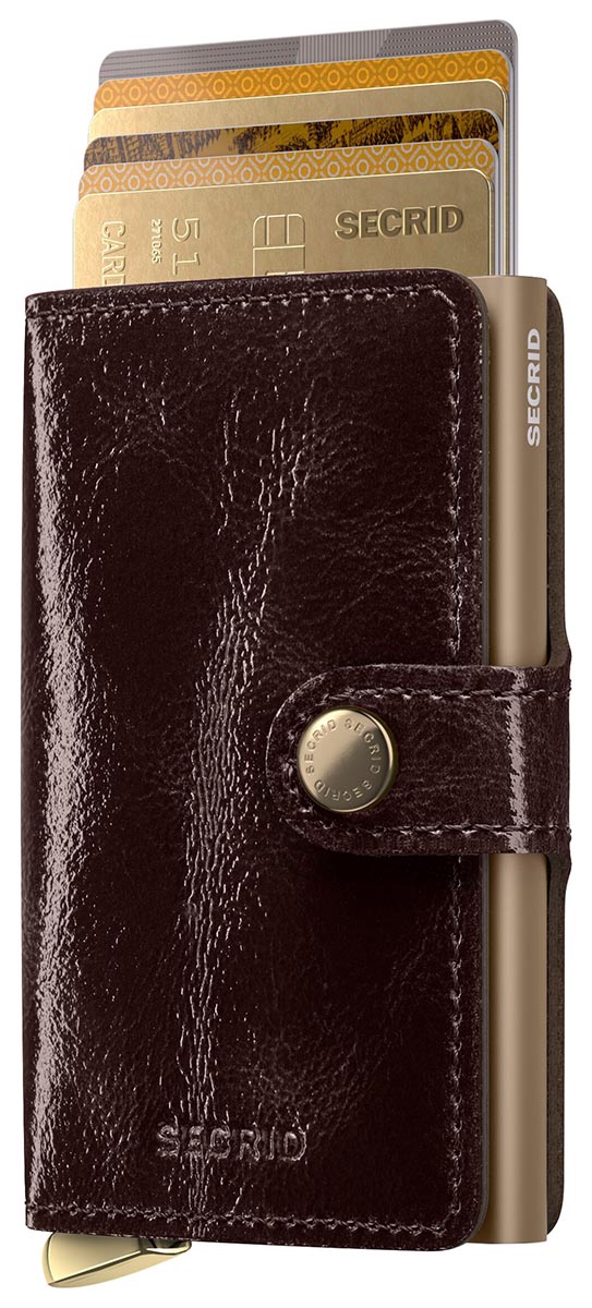 Secrid Premium Miniwallet Naplak Mahogany+