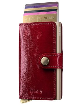 Secrid Premium Miniwallet Naplak Red+