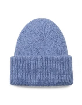 Aarni Mohair Beanie Misty Blue