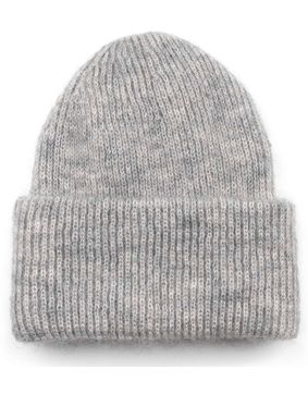 Aarni mohair mössa grå