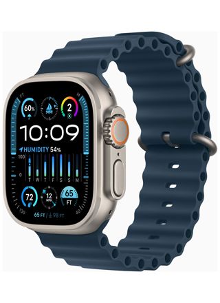 Apple Watch Ultra 2 GPS + Cellular 49mm Titanium Case with Blue Ocean Band MREG3KS/A
