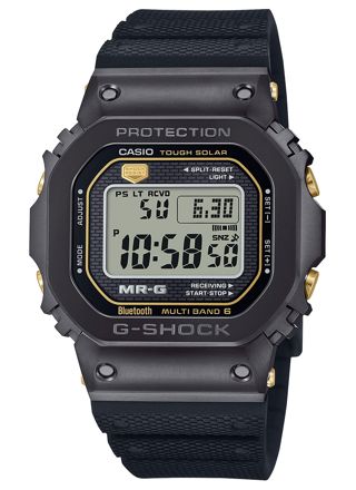 Casio G-Shock MRG-B5000R-1DR Dura Soft Fluoro Rubber Band
