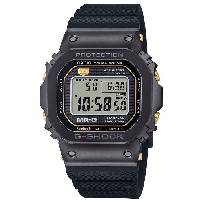 Casio G-Shock MRG-B5000R-1DR Dura Soft Fluoro Rubber Band main product photo
