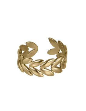 Lykken Trend förgylld justerbar ring
