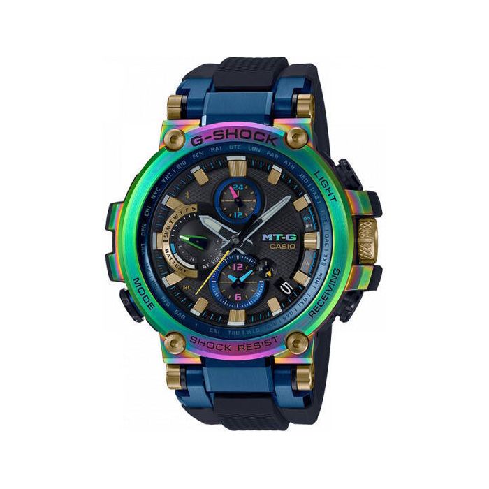 Casio G-SHOCK MTG-B1000RB-2AER MT-G Basel Special 2019 with Rainbow IP main product photo