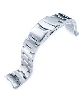 MiLTAT Super-O Boyer stålarmband för Seiko Diver SKX013 SS201803B049