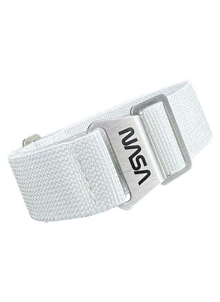 Erika's Originals NASA MN White textilarmband