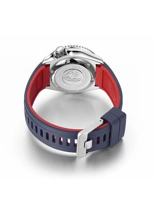 Crafter Blue CB010 Navy/Red gummiarmband till Seiko SKX och Seiko 5