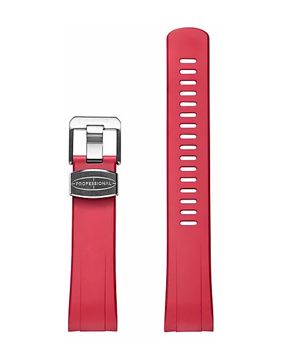 Crafter Blue CB08 Red gummiarmband till Seiko Turtle