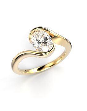Festive Auréa 1.00 ct - VKS Vinnare 2025 diamantring 14-734-100-KK