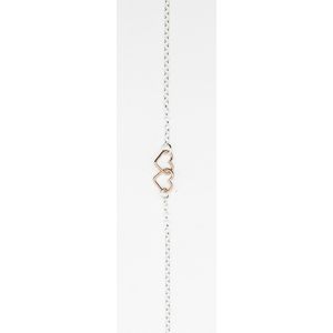 Fotlänk med två sammanflätade hjärtan  NK38/25 main product photo