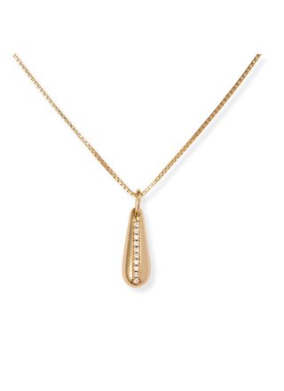 Sparv Noir guldfärgat halsband 3180101