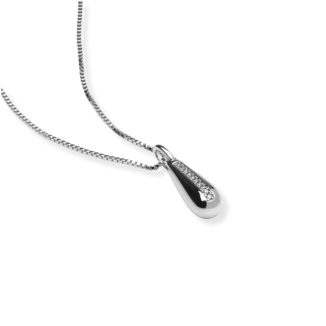 Sparv Noir silverfärgat halsband 3180201