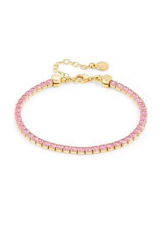 Nomination Chic & Charm Joyful guld-pink tennisarmband 148631/018