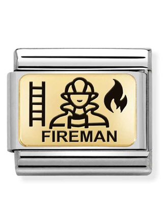 Nomination Classic Gold Fireman 030166/21