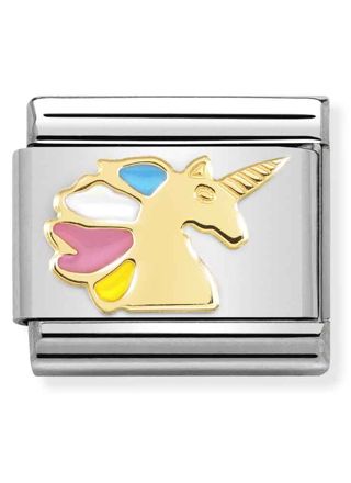 Nomination Classic Gold Unicorn 030272/68
