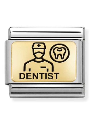 Nomination Classic Gold Dentist 030166/16