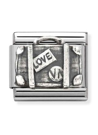 Nomination Classic Silvershine Suitcase berlock 330101/62