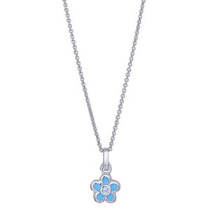 Nordahl Jewellery barn blomma blå halsband 216 326 main product photo