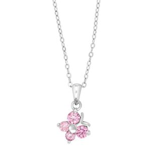 Nordahl Jewellery barn fjäril pink halsband 225 145 main product photo