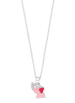 Nordahl Jewellery barn elefant pink halsband 234 028