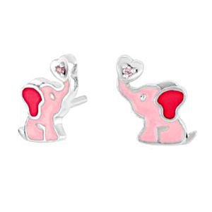 Nordahl Jewellery barn elefant pink örhängen 334 028 main product photo