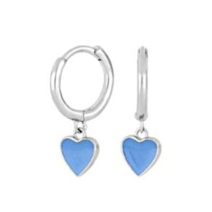 Nordahl Jewellery barn hjärt blå örhängen 345 353 main product photo