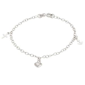 Nordahl Jewellery barn Tro, Hopp och Kärlek armband 825 062 main product photo