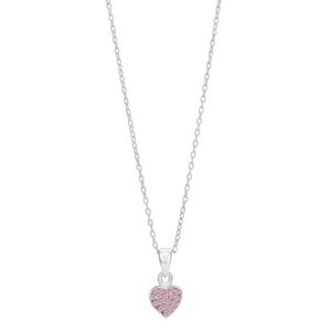 Nordahl Jewellery barn pink hjärt halsband 825 164 main product photo