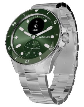Withings Scanwatch Nova 42mm Grön smart klocka