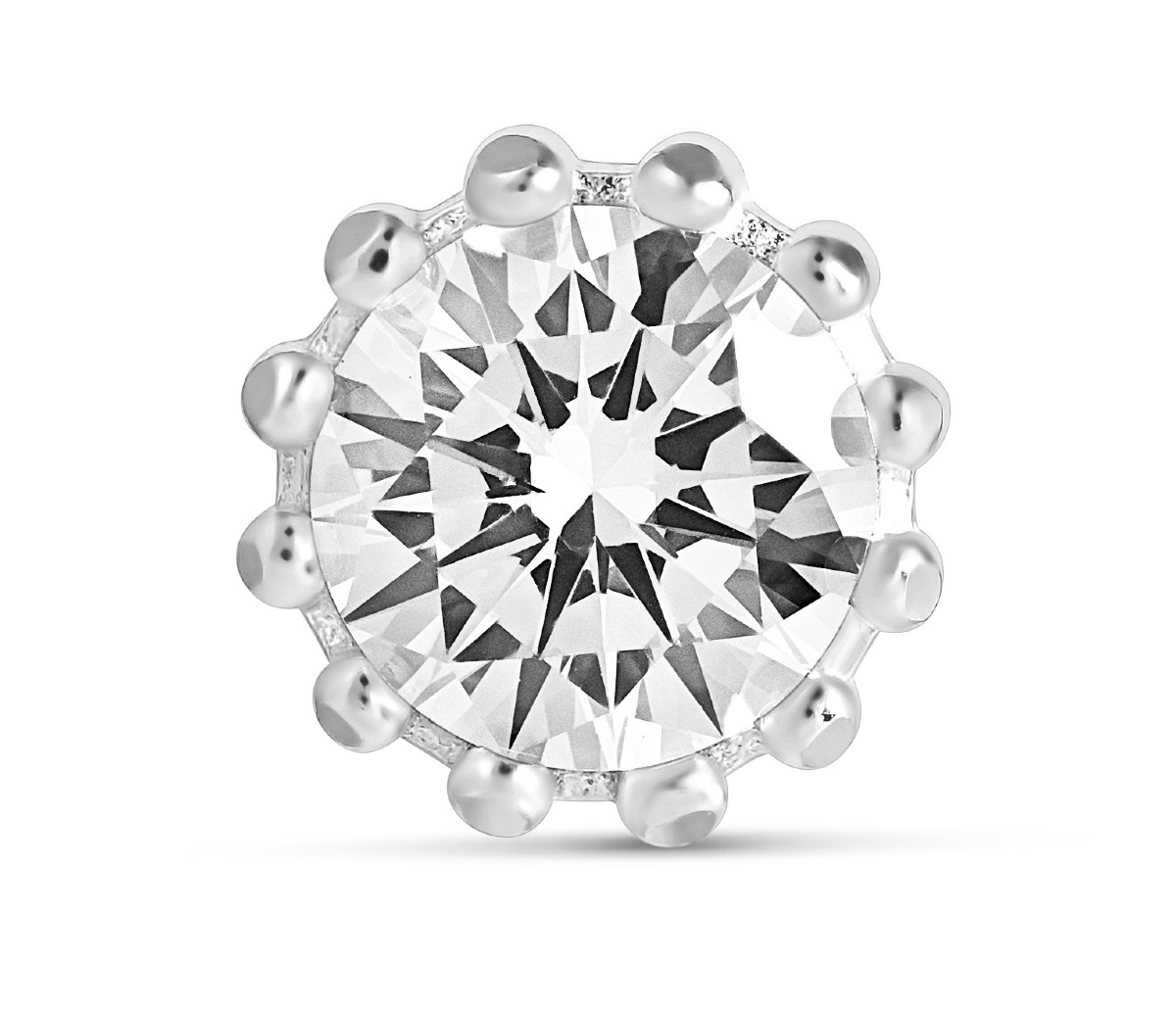 Lempikoru Bud stiftörhänge vit 3307601000