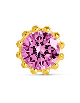 Lempikoru Bud stiftörhänge pink förgylld 5307606000