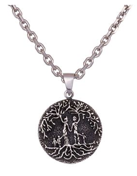 Northern Viking Jewelry Tree Of Life Family silver berlock NVJ-H-RS069