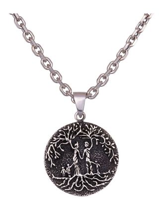 Northern Viking Jewelry Tree Of Life Family silver berlock NVJ-H-RS069