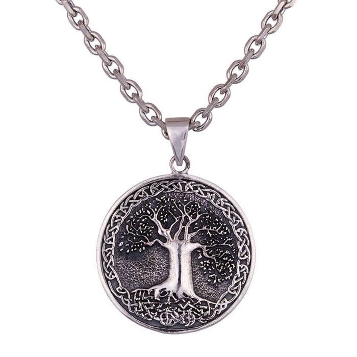 Northern Viking Jewelry Tree Of Life Celtic Knot silver berlock NVJ-H-RS073 main product photo