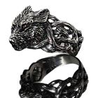 Northern Viking Jewelry Fenrir Wolf ring NVJ-H-SO010-200