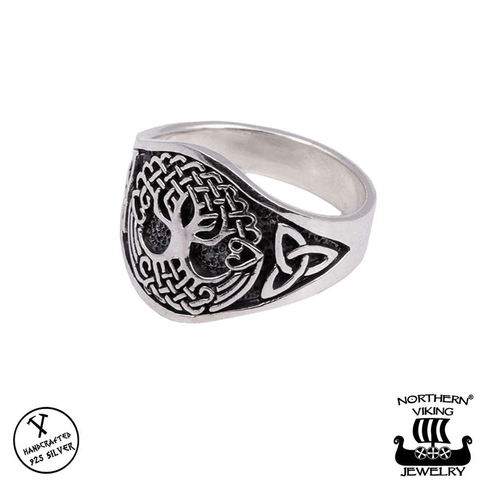 Northern Viking Jewelry Tree Of Life ring NVJ-H-SO014