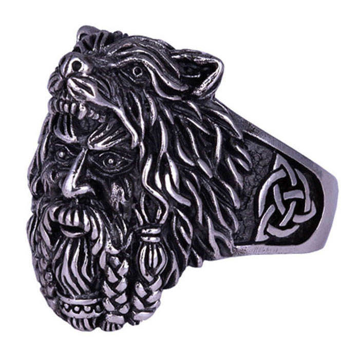 Northern Viking Jewelry Berserker ring NVJ-H-SO021