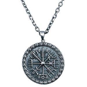 Northern Viking Jewelry Vegvisir hänge NVJ-H-RS024 main product photo