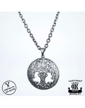 Northern Viking Jewelry Tree Of Life hänge NVJ-H-RS026