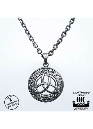 Northern Viking Jewelry Triquetra hänge NVJ-H-RS034