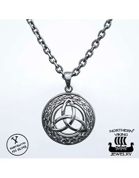 Northern Viking Jewelry Triquetra hänge NVJ-H-RS034