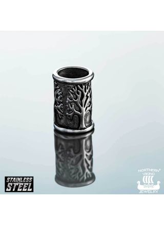 Northern Viking Jewelry NVJHE004 skäggsmycke Tree of Life