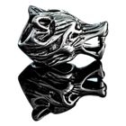 Northern Viking Jewelry NVJHE009 skäggsmycke Wolf Head