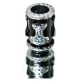 Northern Viking Jewelry Black Thor skäggsmycke NVJHE013 6mm