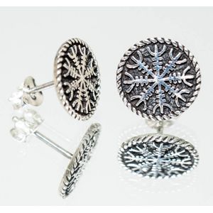 Northern Viking Jewelry Helm of Awe örhängen NVJKK023 main product photo