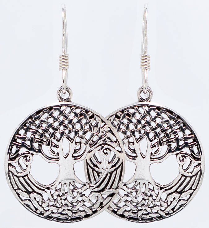 Northern Viking Jewelry Tree of Life örhängen NVJKK025