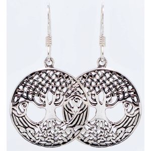 Northern Viking Jewelry Tree of Life örhängen NVJKK025 main product photo