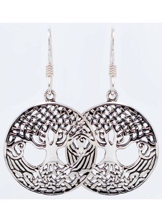 Northern Viking Jewelry Tree of Life örhängen NVJKK025