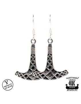 Northern Viking Jewelry Ukko's Hammer örhängen NVJKK027